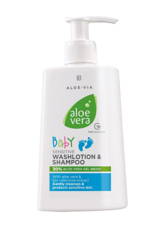 Aloe Via Baby Sensitive Wash Lotion & Shampoo