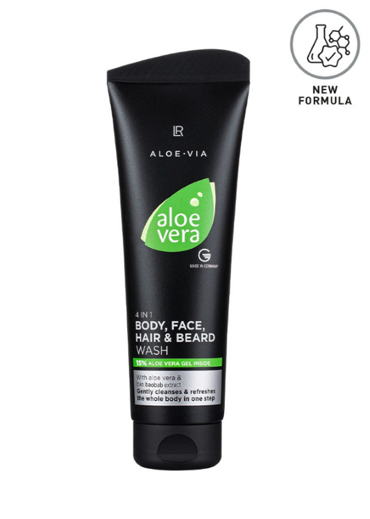 Aloe Via Mens Essentials 4in1 Shampoo